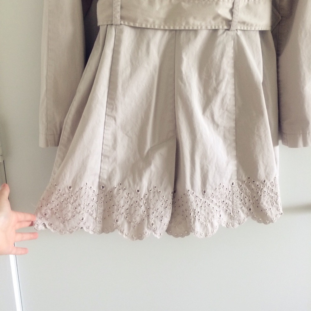 GUC Bebe Pea Coat in Light Grey - Picture 7 of 8